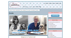 Desktop Screenshot of karins-trimmesalon.dk