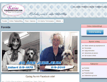 Tablet Screenshot of karins-trimmesalon.dk